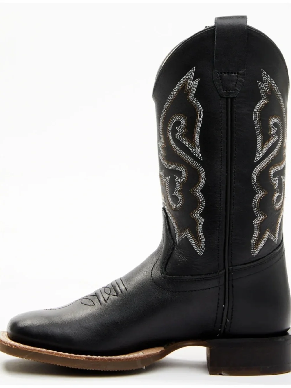 CODY JAMES BOYS' LITTLE WESTLEY WESTERN BOOTS - BROAD SQUARE TOE Size 2